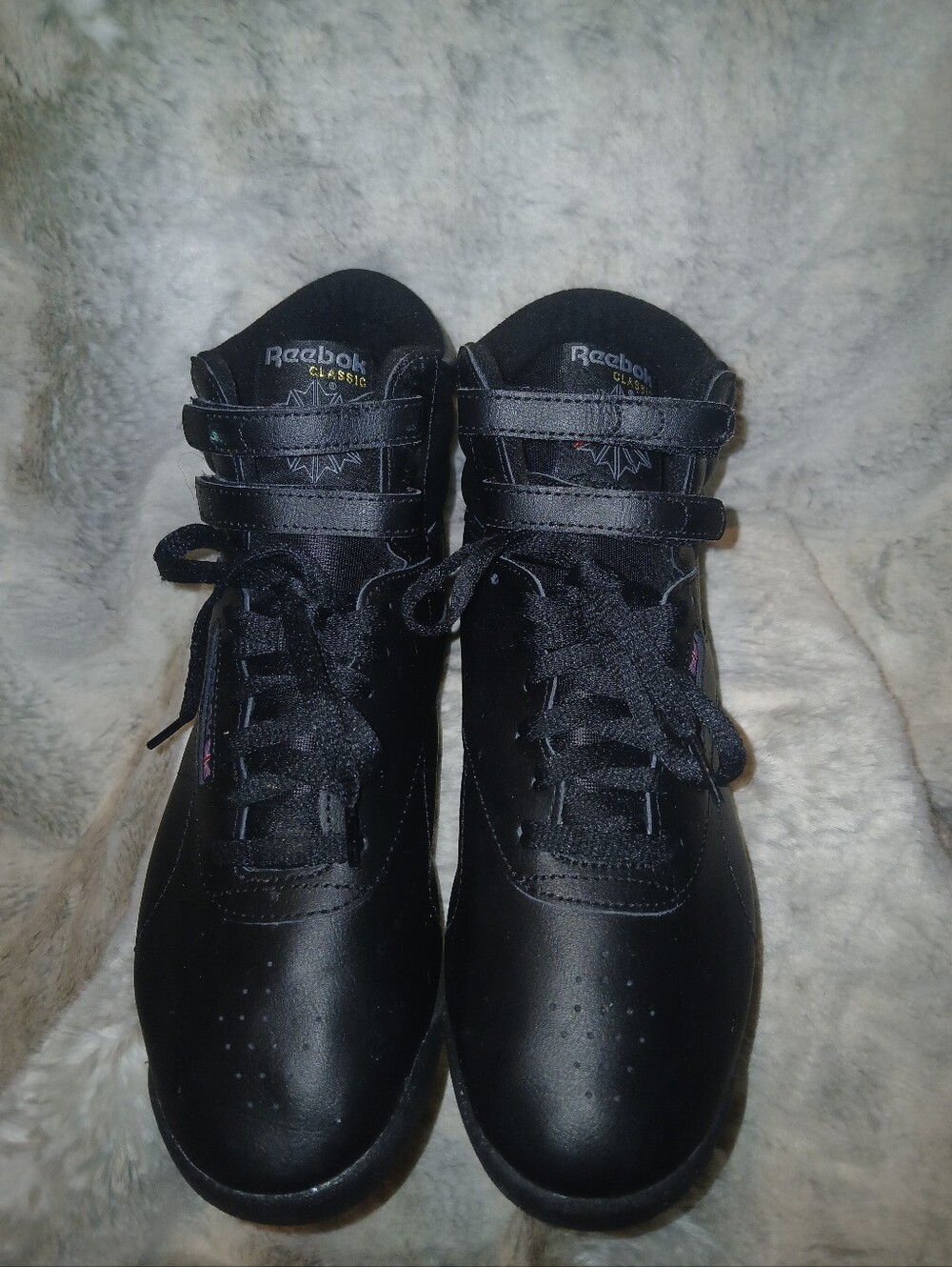 Reebok Black Women's High-Top Sneakers